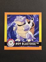 Blastoise #09 Artbox Sticker Series 1 von 1999 – Top Zustand