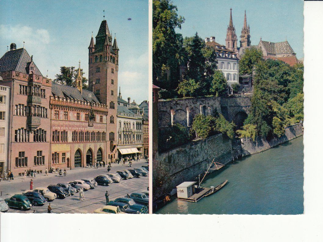 Cartoline postali: Basel ca. 1960 – Usato da Bürglen TG venduto da StampGraf