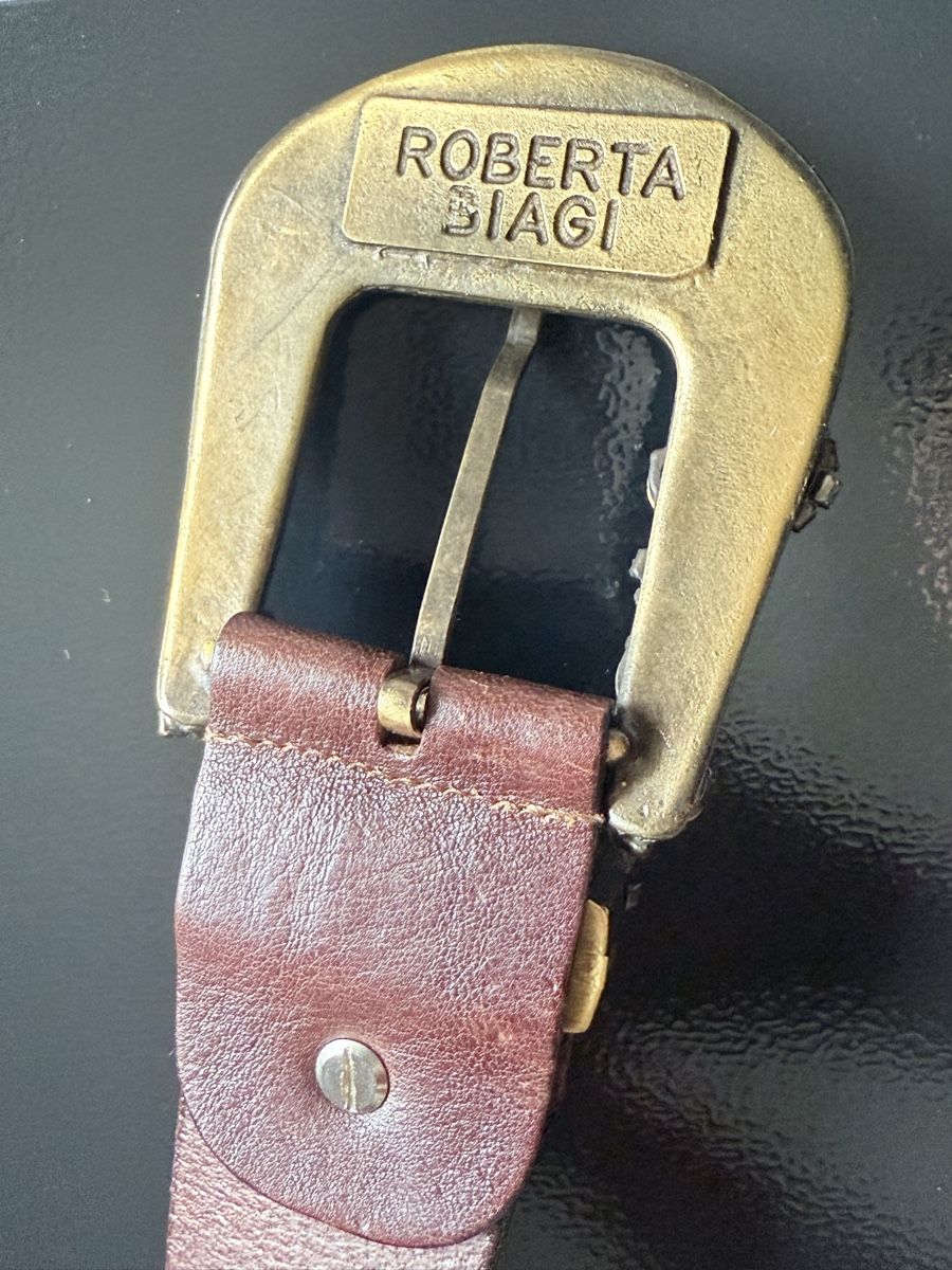 Cinture: Ceinture en cuir Roberta Biagi – Usato da Grône venduto da ukr_2qbg 1