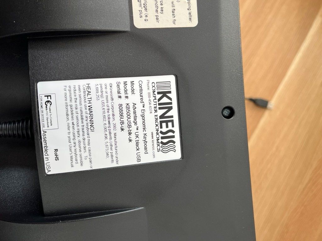 Tastaturen: Kinesis Advantage Keyboard (UK-Layout) – Gebraucht aus Prilly von yourNameHere 3