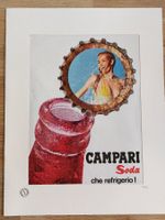 Affiche Original Campari soda 1969