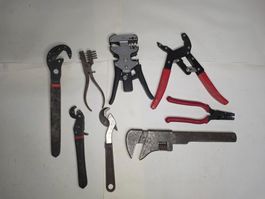 Werkzeug-Set: Zangen, Schraubenschlüssel & mehr für Heimw...