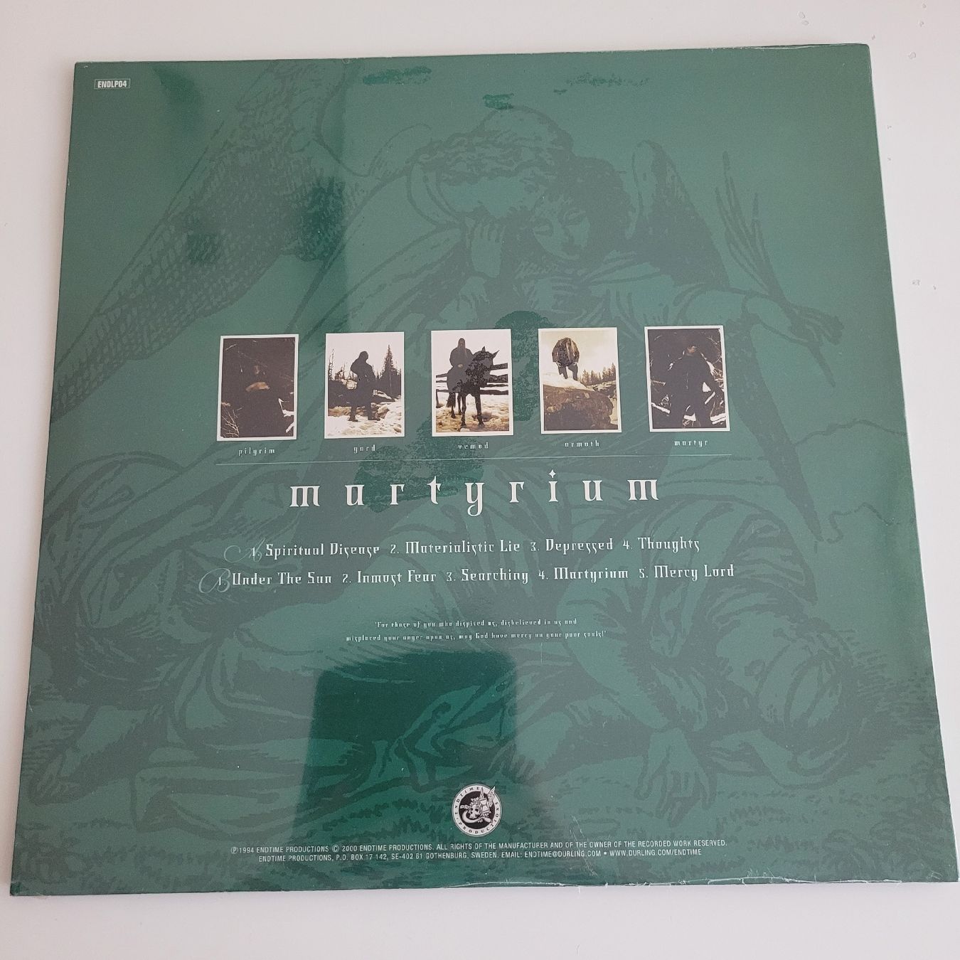 Dischi in vinile: Antestor - Martyrium LP limited Green – Nuovo e nell'imballaggio originale da Münsingen venduto da Drachenwurst 1