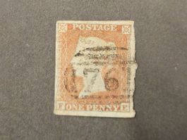 Briefmarke: Queen Victoria One Penny, Top!