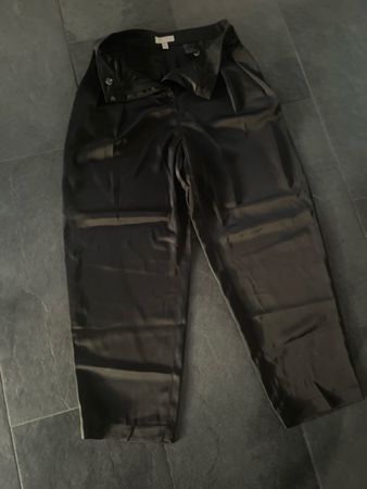 H&M Hose, schwarz, Gr. 38 – Elegante Sommerhose!