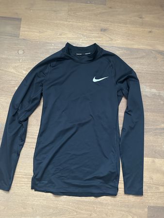 Nike Dri-Fit Shirt langarm schwarz Grösse s