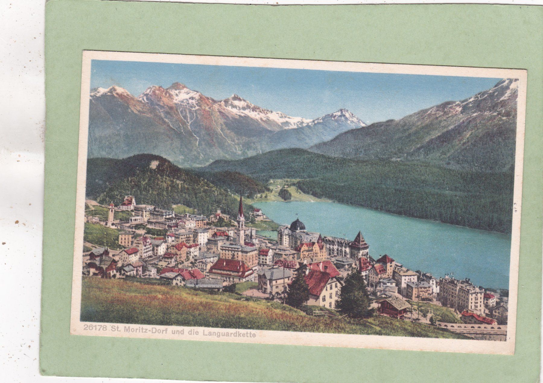 Cartoline postali: St. Moritz – Usato da Herisau venduto da Lisegrat2008