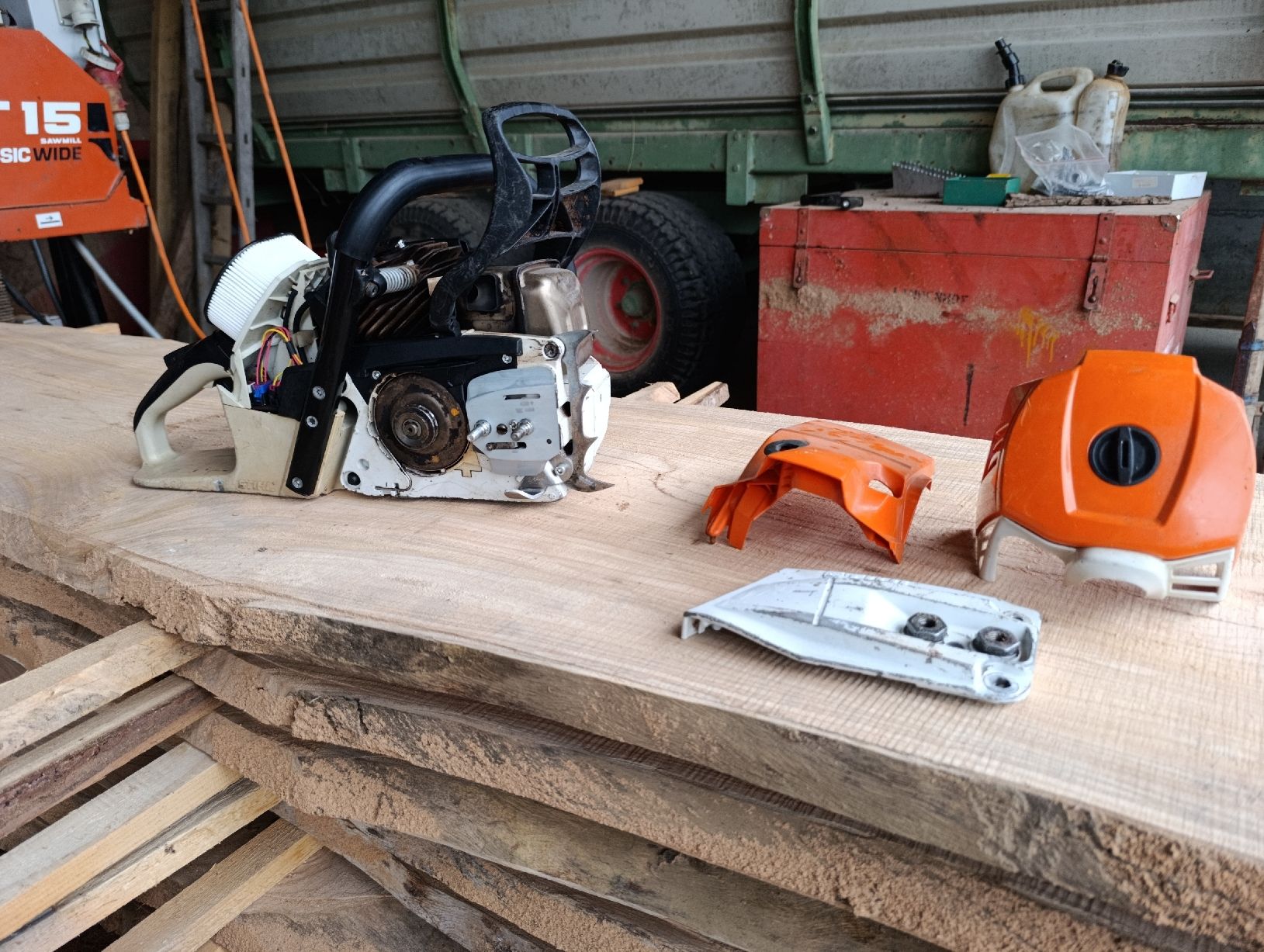 Stihl Sägen: Stihl Ms500i – Gebraucht aus Wintersingen von aventure_10 7