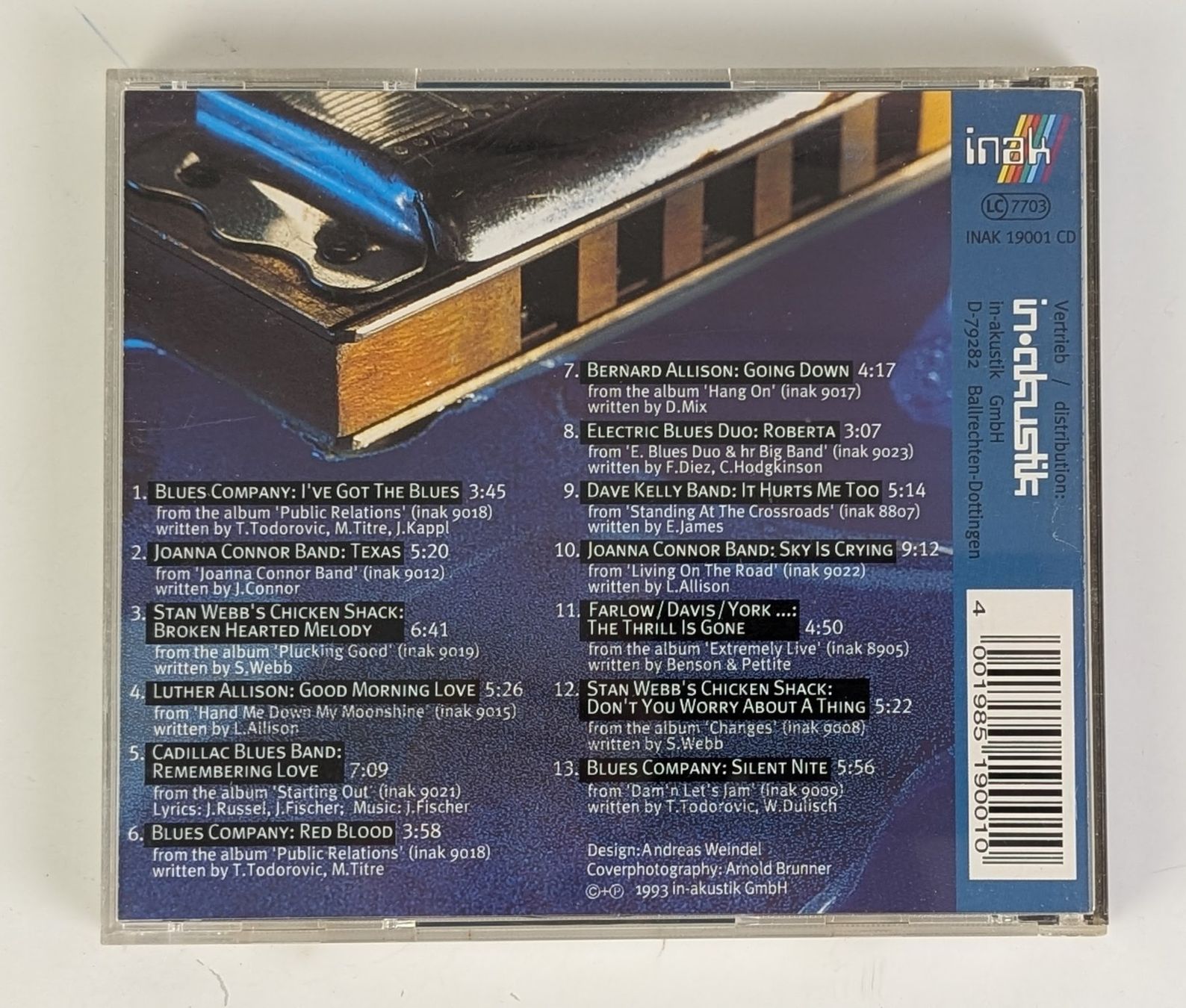 CD: Fresh Blues - the inak blues-connection CD – Usato da Zürich venduto da 1.Simon 1