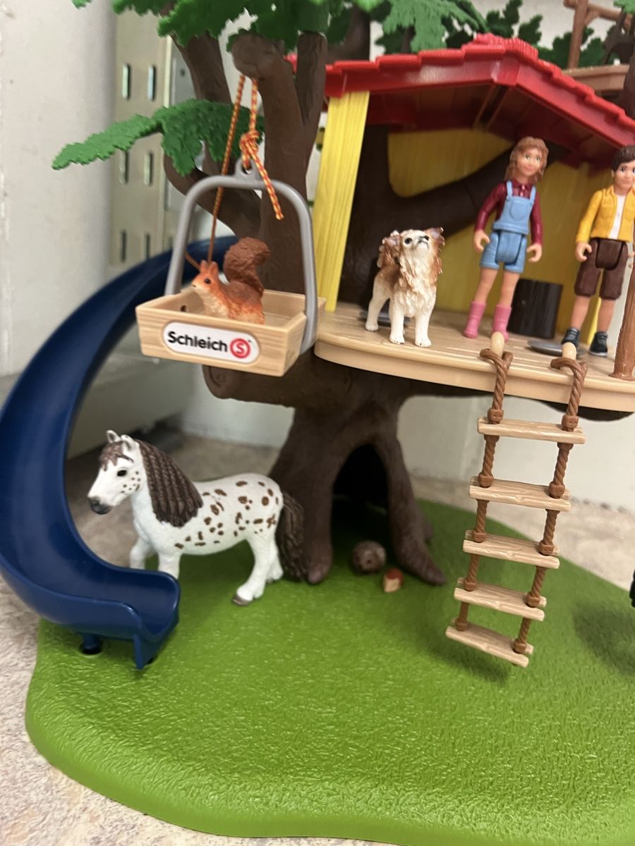 Schleich Giocattoli: Schleich Baumhaus  – Usato da Dietwil venduto da sarn 1
