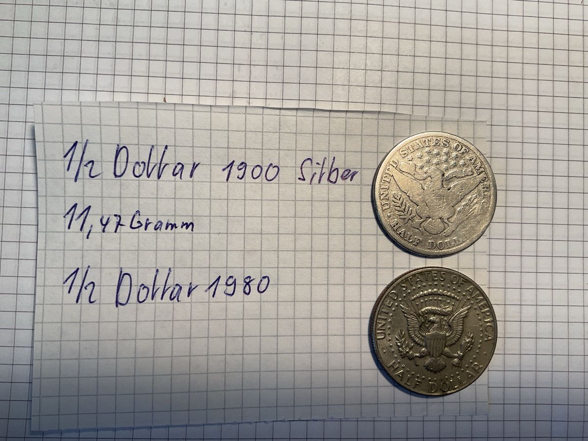 Tutti le monete: USA 2 Halbe Dollar   – Usato da Ursenbach venduto da tho_8s6p 1