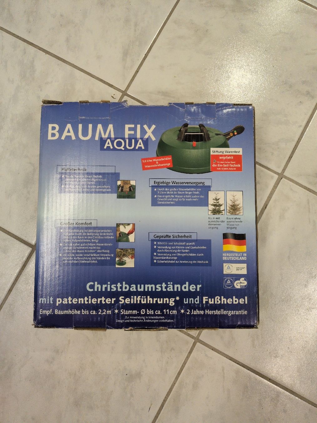 Christbaumständer: Baumständer Baum Fix Aqua - Stabil & Einfach zu Bedienen – Gebraucht aus Dättwil AG von ISSinger 1