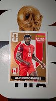 Alphonso Davies GOLD Extra Sticker Panini 2026 WM