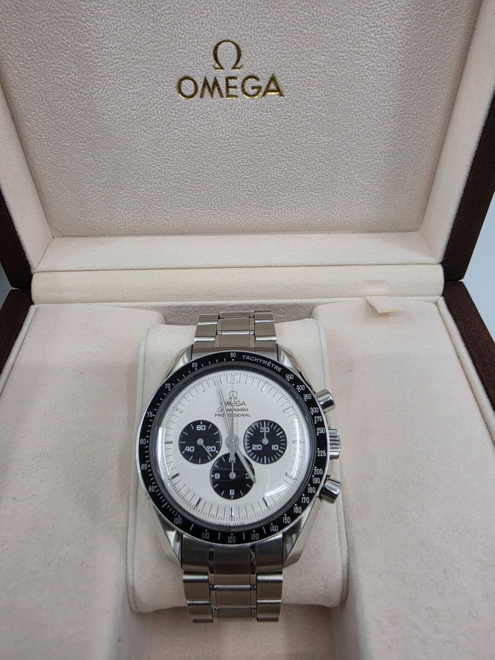 Omega Orologi: Omega Speedmaster Professional Moonwatch Original Mitsukoshi – Nuovo (secondo la descrizione) da Luzern venduto da aveno 3