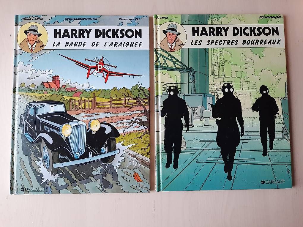 Fumetti: Harry Dickson  Pascal J. Zanon 1 à 4 Edition Dargaud – Usato da Montreux venduto da princessemalabar 1