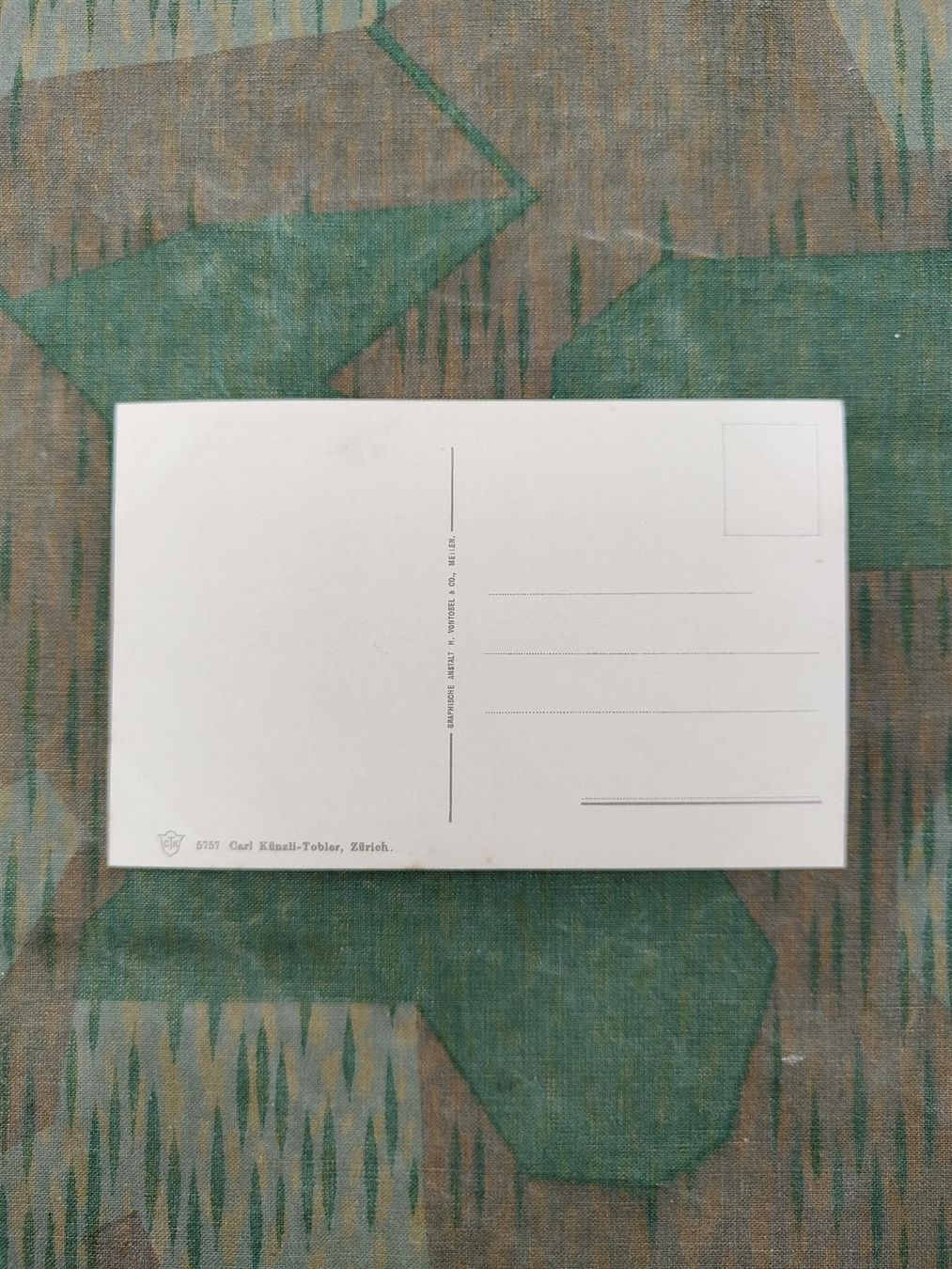 Cartoline: Postkarte Kommandant der 3. Division – Usato da Bauma venduto da SwissMilitaria 1