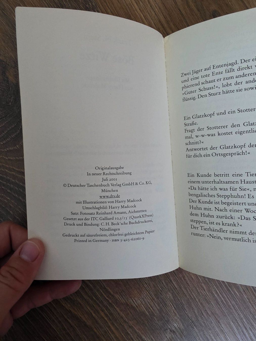 Livres: Böse Witze – D'occasion à Nebikon par Japostyle_2 3