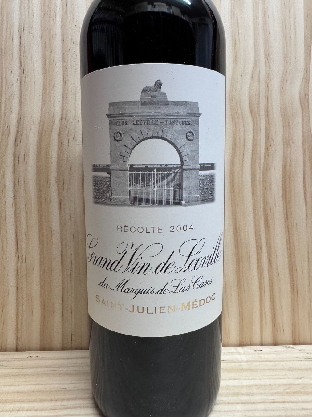 Vino: *** Top Léoville Las Cases 2004 *** – Nuovo e nell'imballaggio originale da Choëx venduto da 7mat 3