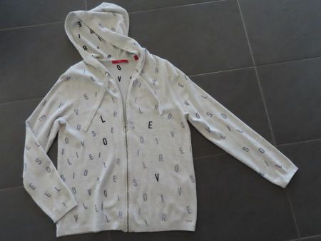 tolle Kapuzenjacke / Cardigan “LOVE” Gr.38 s.OLIVER +++top++