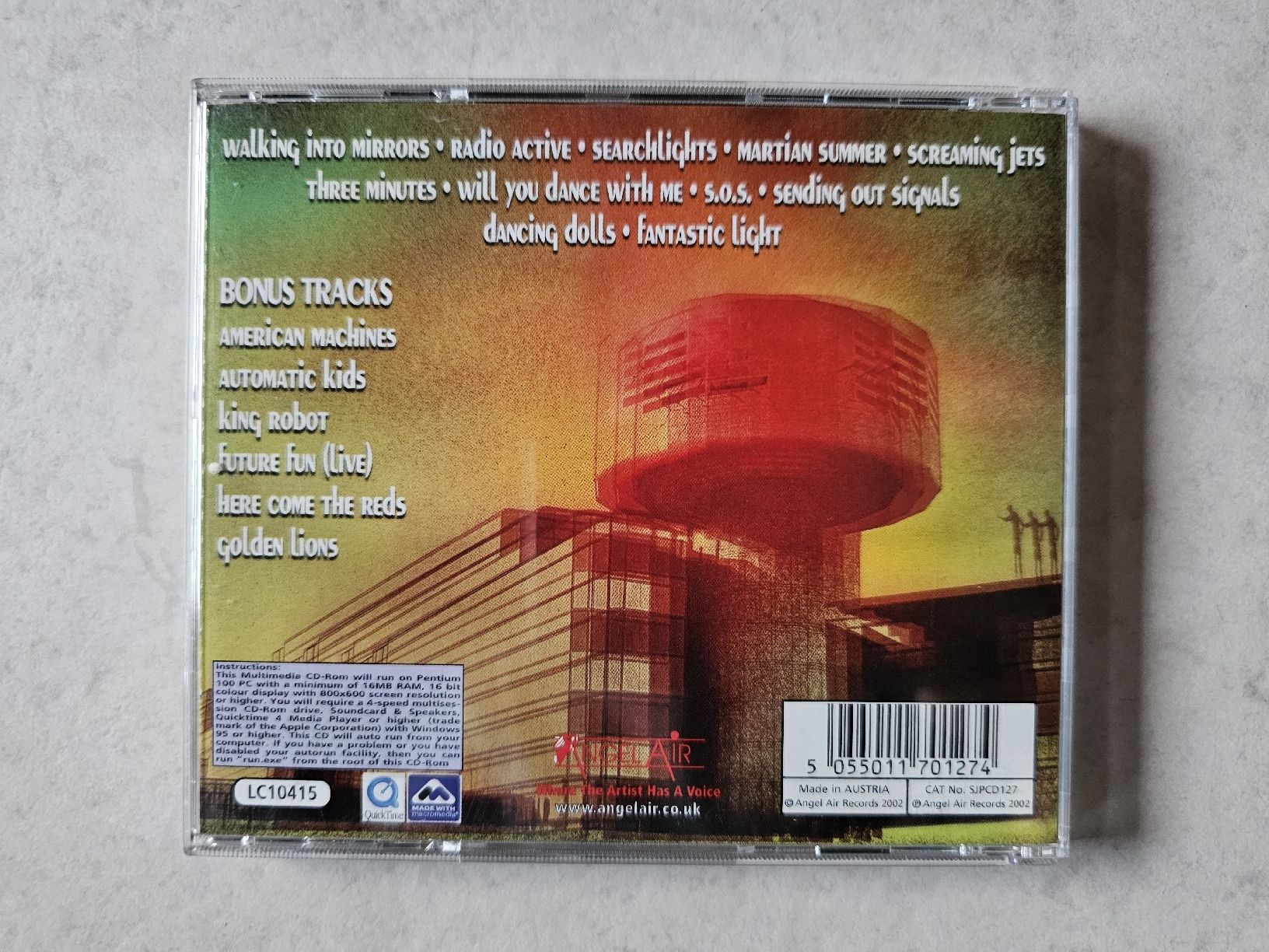 CD: Johnny Warman  -  Walking Into Mirrors – Usato da Schneisingen venduto da backstore24 1