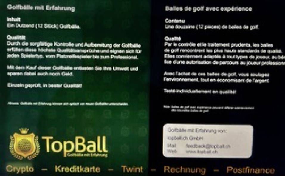 Palloni: Golfbälle – Usato da Uerikon venduto da zipema 1