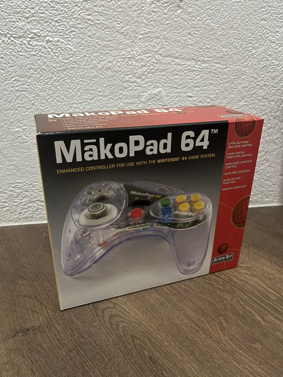 Nintendo Controller: Nintendo N64 Mako Pad Controller – Nuovo e nell'imballaggio originale da Siebnen venduto da TheGrizzlyGus