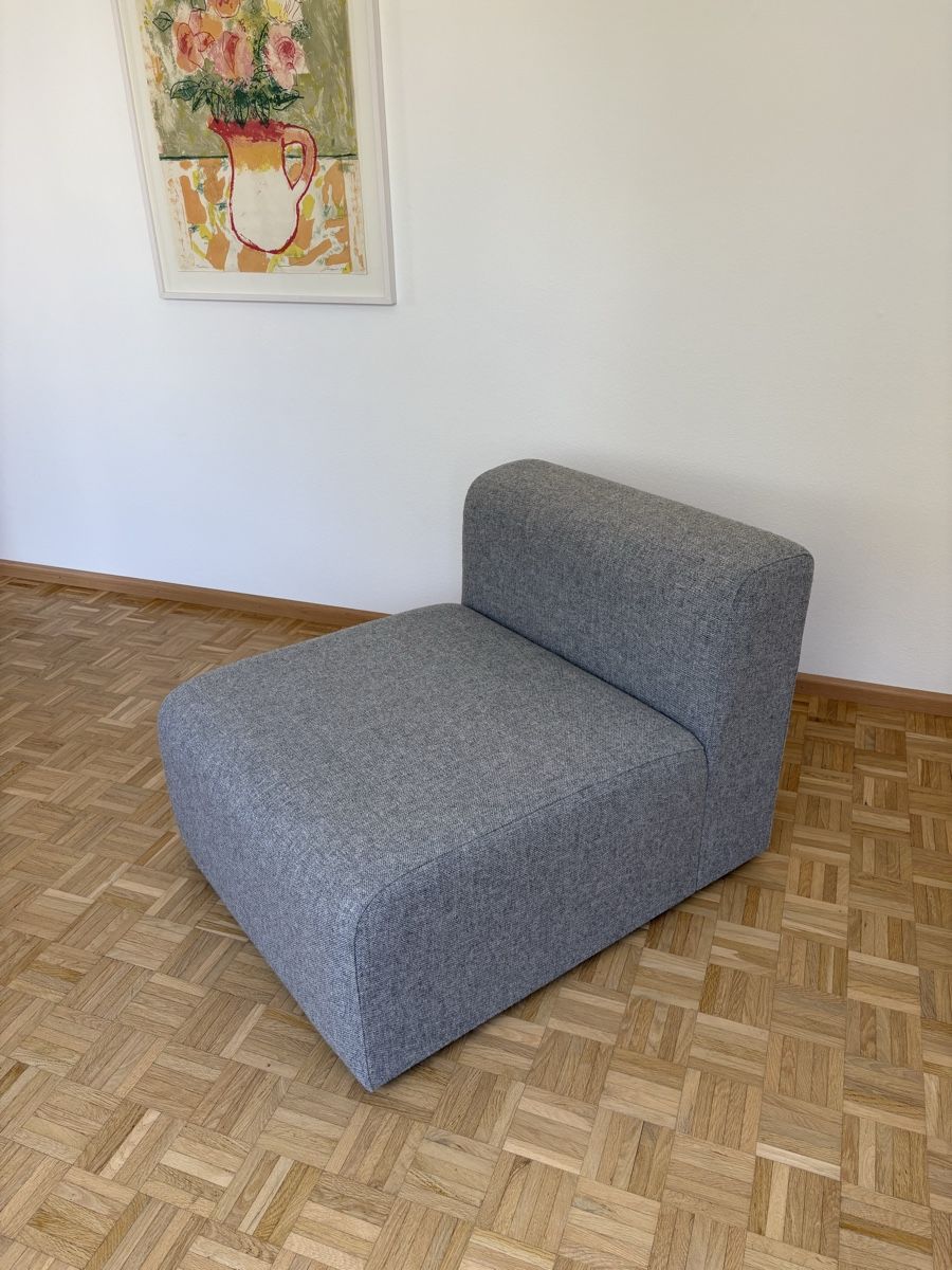 Hay Divani: Hay Mags 3er oder 2er Sofa mit Sessel grau – Usato da Basel venduto da goofy2011 3