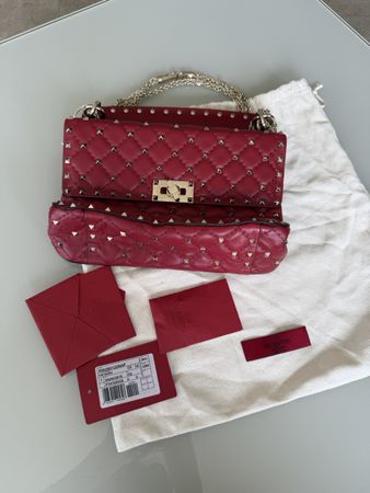 Valentino Garavani rot, nie getragen! 100% Original
