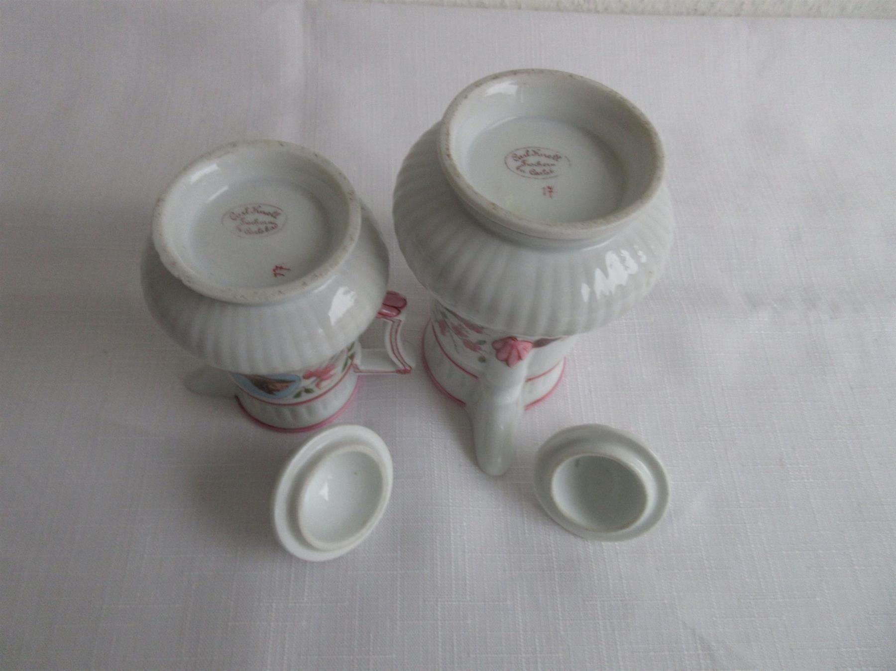Set di piatti: 2 kleine Kännchen Carl Knoll Carlsbad – Usato da Binningen venduto da Oldfashion 5