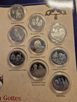 Sammlermedaillen Johannes Paul II. mit 9 Stück Medaillen