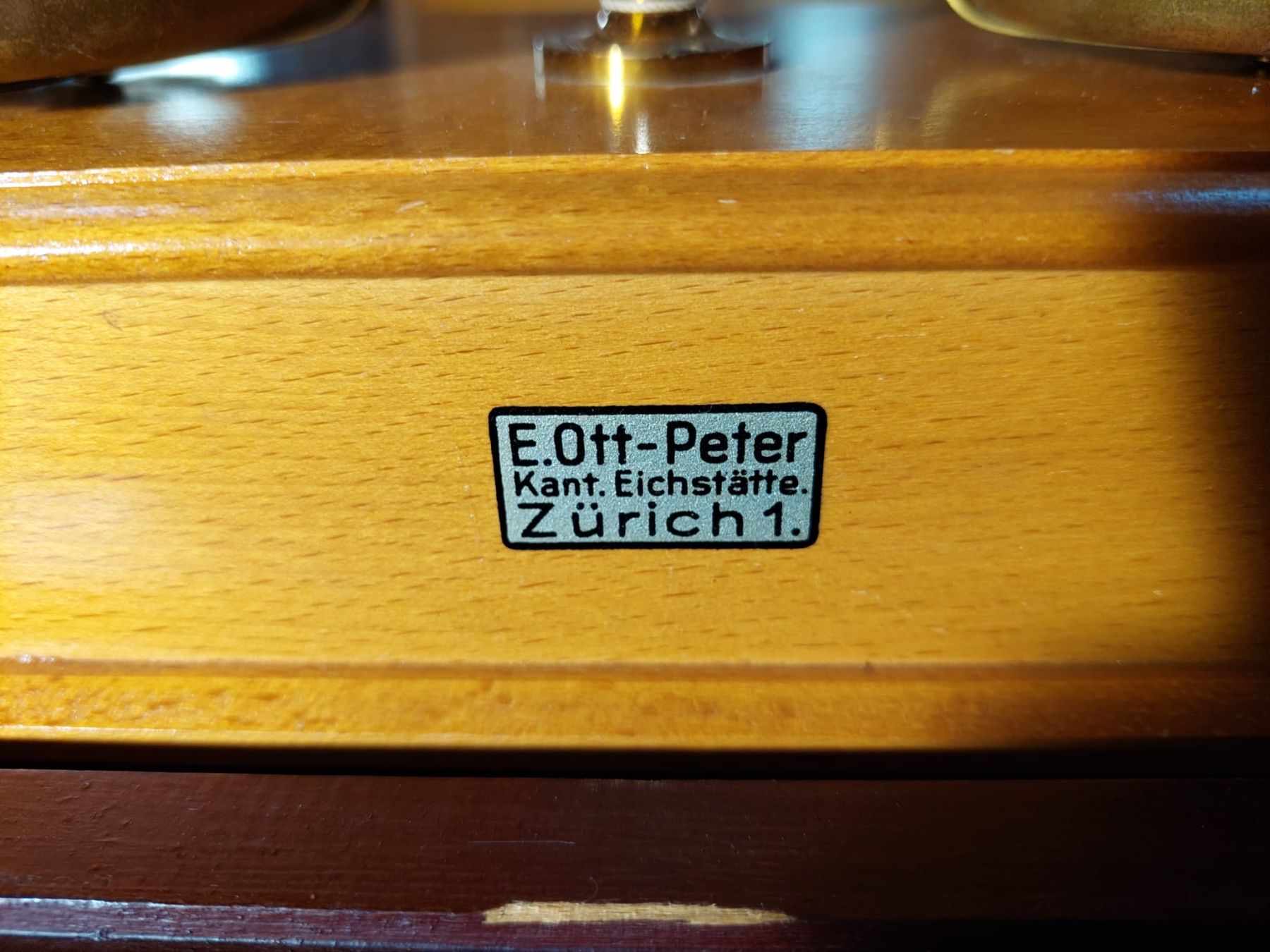 Bilance e pesi: antike Waage E. Ott-Peter Zürich – Usato da Zürich venduto da MrsWollishofen 4