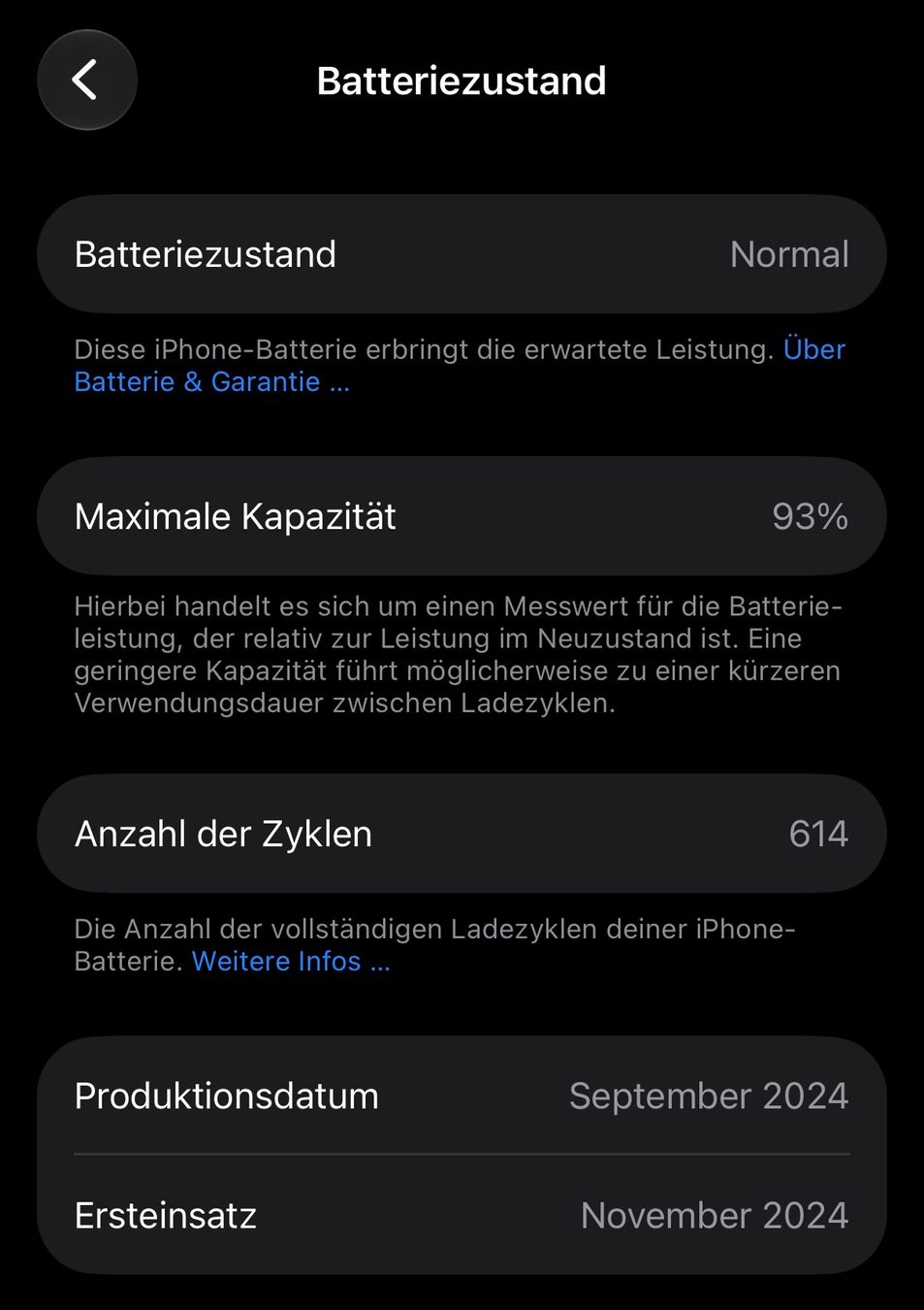 Apple Portables: Apple iPhone 16 Pro schwarz, 256 GB – D'occasion à Münchenstein par S.2025 5