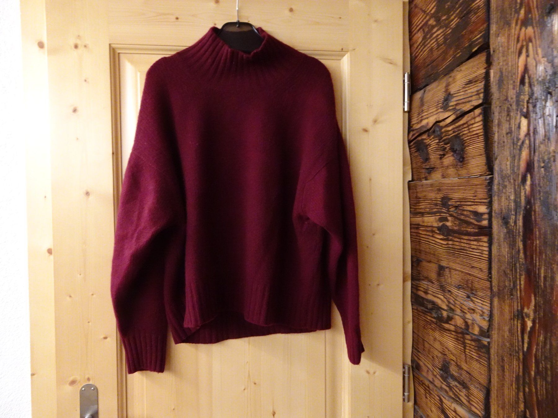 Maglioni & Felpe: Bordeaux Strickpulli Kaschmir von Pur Schon Gr. L - 426251 – Usato da Küssnacht am Rigi venduto da Good4Deckeli