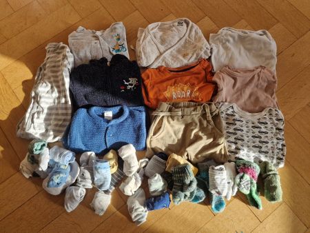 Kinder Kleiderpaket Gösse 74-80 (langarm)