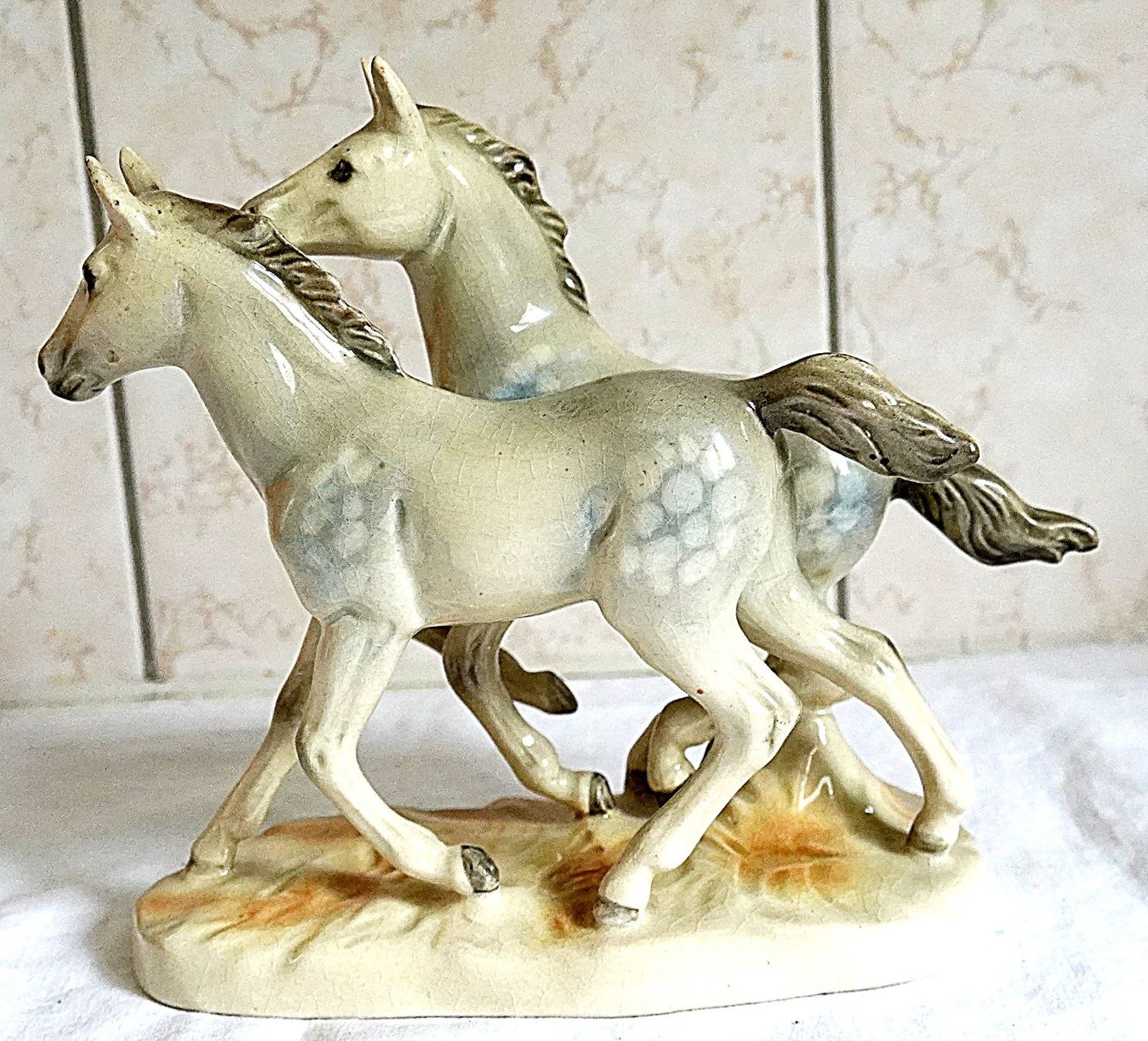 Statuette: Pferde Porzellan ca. 1950 – Usato da Baar venduto da 2cvbaar 3