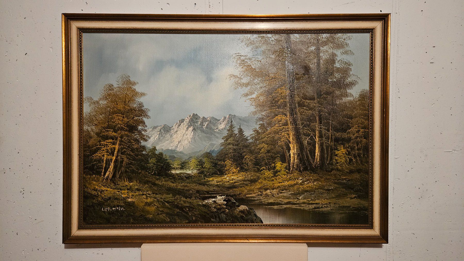 Dipinti: Schönes Acrylgemälde "Landschaft" – Usato da Rotkreuz venduto da Rolv.522