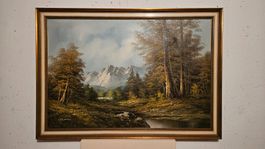 Schönes Acrylgemälde "Landschaft"