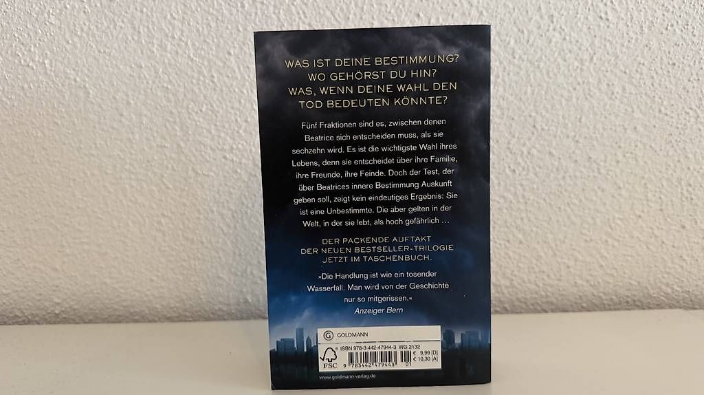 Livres: Die Bestimmung von Veronica Roth – D'occasion à Rain par svenja.mahler 2