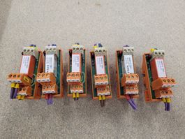 6 Stück Weidmüller Relais 940612 1001 / RS32 24VDC