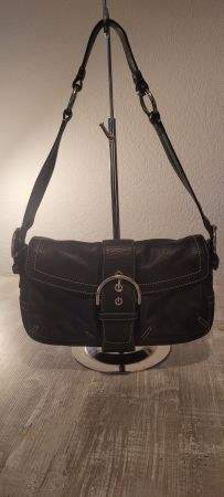COACH sac Soho cuir noir vintage