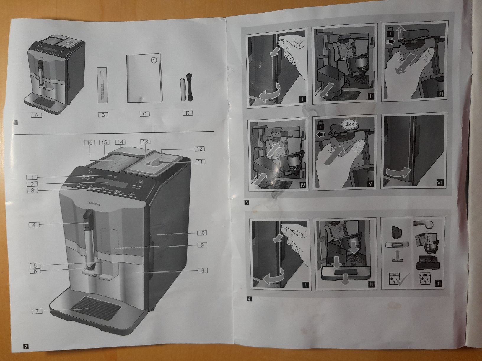 Siemens Kaffeemaschinen & Espressomaschinen: Siemens EQ300 Kaffeemaschine  – Gebraucht aus Benken SG von Paul072 5