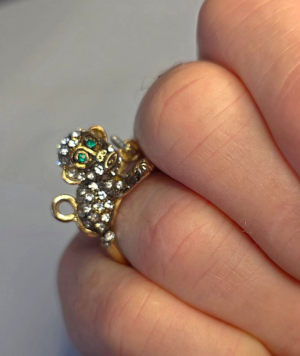 Anelli: Tiermotiv Ring Affe – Nuovo (secondo la descrizione) da Zürich venduto da adriben 7