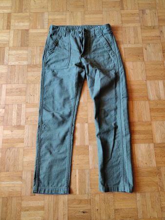 OrSlow Slim Fit Fatigue Pants, Olive, Grösse 0