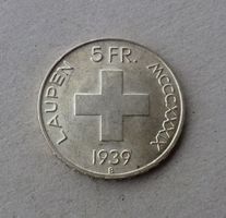 Laupen ++ 5.- Franken 1939