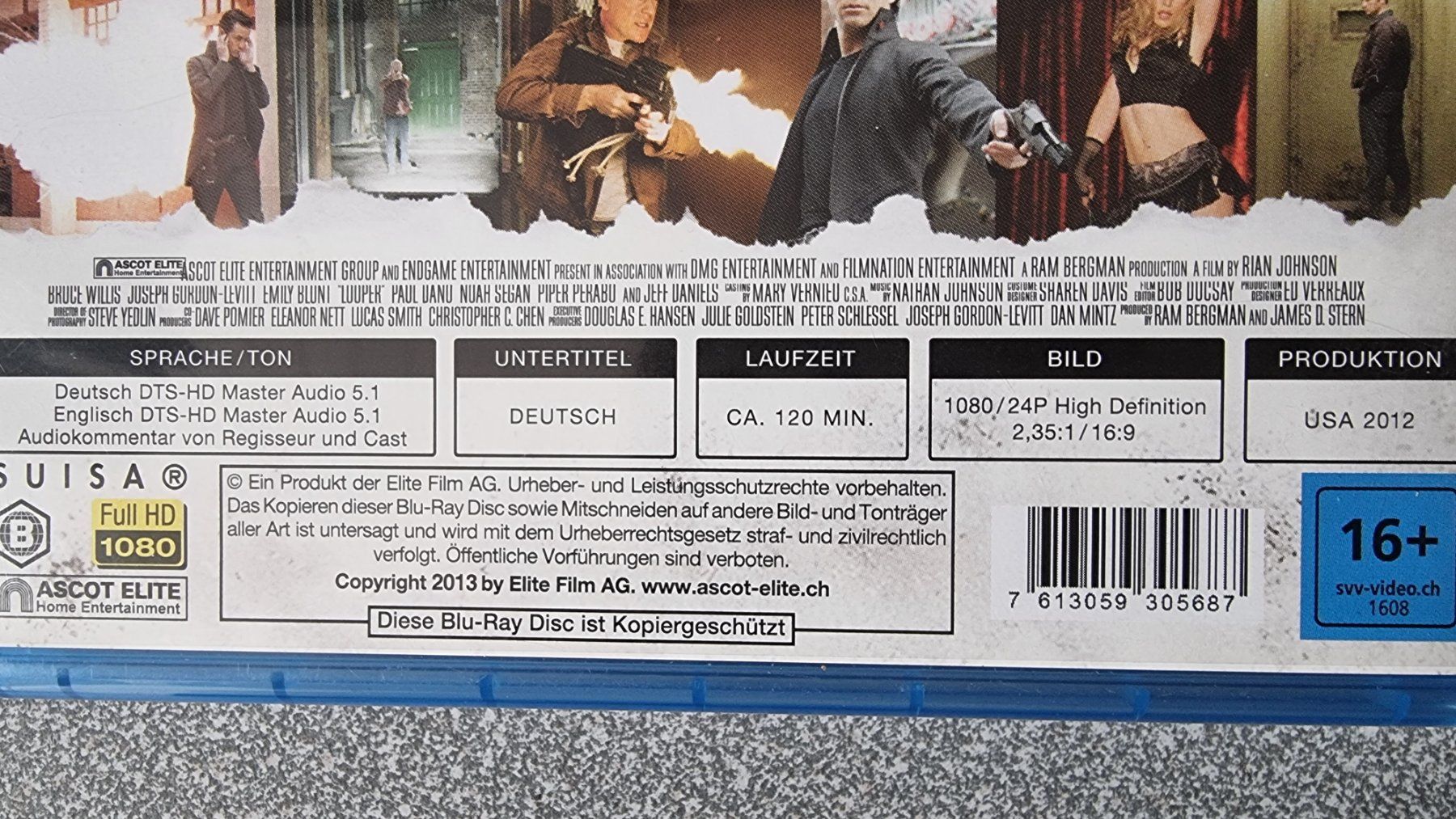 Alle DVDs: Blu Ray - Looper / Bruce Willis – Gebraucht aus Oetwil am See von fineli2 1