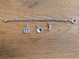 Thomas Sabo Charms Armband mit 3 originalen Charms