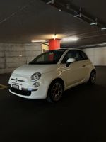 Fiat 500 Kleinwagen weiss gebrauchter Zustand