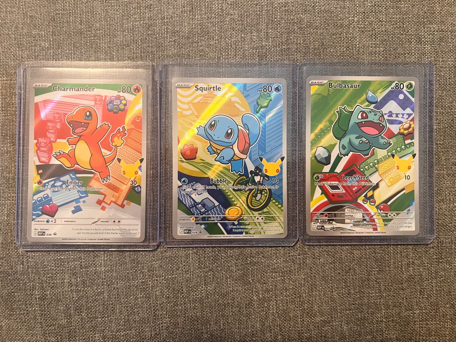 Pokémon Carte collezionabili: First partner #1 - Kanto starters - English – Usato da Stallikon venduto da clemzou