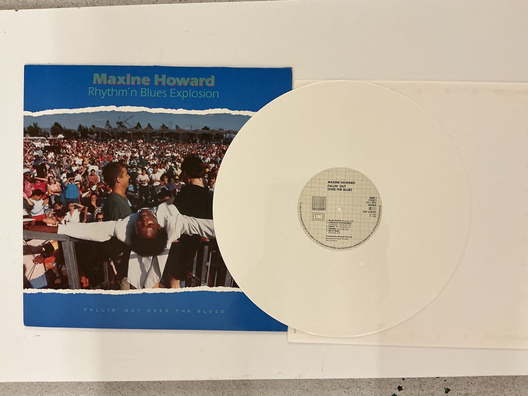Schallplatten: Maxine Howard LP - Falling Out Over Blues – Gebraucht aus Winterthur von Tumko-Vinyl