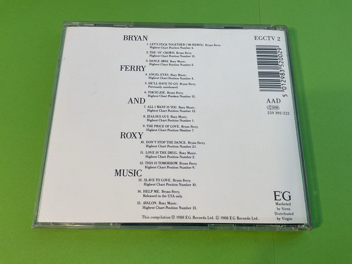 CDs: CD Bryan Ferry The Ultimate Collection EGCT V2 – D'occasion à Steinach par Quarkie 2